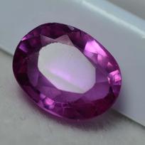 CERTIFIED 8.65 Ct PINK Natural Ruby Rare Loose Gemstone OVAL Cut Earring Size 9.8 mm approx rožinė