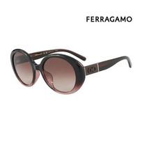 Sunglasses SF2046SLBK 209 Round Horn-rimmed UV Protection Women SF2046SLBK 209_I [56]