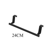 1pcs Towel Rack Over Door Stainless Steel Towel Bar Storage Organizer Bathroom Kitchen Cabinet Door Hanging Towel Rack