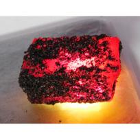 Earth Mined Rough 108.00 Ct Natural Red Ruby Huge Loose Gemstone CERTIFIED 37 mm approx raudona
