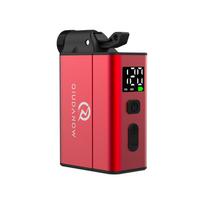 Smart Electric Bike Pump Portable Air Inflator with Digital Screen 120PSI Max Pressure for MTB Road Cycling fits Presta/Schrader E1-MINI-G-Red