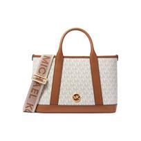 MICHAEL KORS handbag Luisa classic presbyopic embroidered shoulder strap, artificial leather, Tote bag, Tote shopping Basic package (bag + dust bag) balta