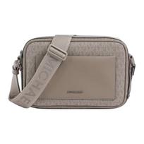 MICHAEL KORS Maeve Maeve Logo Faux Leather Shoulder Bag Large Women's Beige ruda