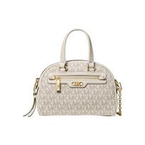 MICHAEL KORS handbag Williamsburg classic presbyopic logo chain zipper closure with leather trim shell bag hand-held shoulder crossbody bag women's balta
