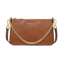MICHAEL KORS Jet Set chain simple cow leather armpit bag shoulder crossbody bag women's caramel color ruda