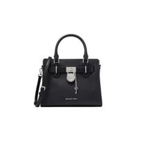 MICHAEL KORS Hamilton Series Silver Decoration Leather Lock Bag Handbag Small Women's Black juoda
