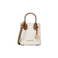 MICHAEL KORS handbag Mercer presbyopic all-over color block letter logo leather music bag accordion bag portable crossbody shoulder bag mini mini ruda