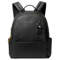 MICHAEL KORS Sable gold hardware pebbled leather backpack medium women's black juoda