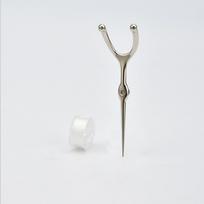 Handle 50M Tooth Flossing Reusable Oral Cleaning Tools Stainless Steel Toothpick Set  Outdoors style 2