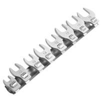 8/11pcs 10-22mm Metric CrowFoot Wrench Movable Open End Ratchet Wrench Keys 3/8 Inch Drive Wrench Set With Interchangeable Heads