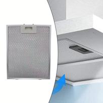 Cooker Hood Grease Filter Instrument Metal Exhaust Fans Grease Household Improvement Silver Stainless Steel Vent China Mainland
