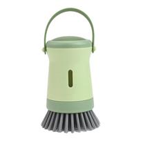 Household Chores Household Cleaning Tool Pot Brush Easy Grip Handle Ergonomic Handle Design Cleaning For Kitchen žalia