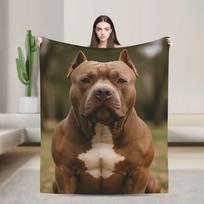 Cane Corso Warm Soft Blanket  Camping Plush Throw Blanket Aesthetic Couch Chair Flannel Bedspread Sofa Bed Cover 130x150cm