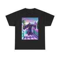 Grim Reaper Bounce House Tee Scary Halloween T-Shirt Fun Strange Skeleton Shirt S įvairiaspalvis