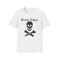 Funny Pirate Gift T-Shirt Stage Crew Skull and Crossbones Union Trades Gift T S įvairiaspalvis