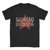 The Smashing Pumpkins Vintage Star Logo Rock Band T-Shirt 90s Alternative Metal Unisex Black Women And Men T-shirts S įvairiaspalvis