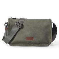 Casual Crossbody Bag PU Leather Sling Crossbody Bag Shoulder Messenger Bag  Wear Across The Body žalia