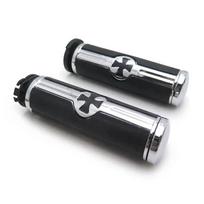 Motorcycle Parts Skull 1  Mechanical Hand Grips for Harley Davidson 1996-Later VRSC XL XR Dyna Softail YAMAHA Chrome/Black
