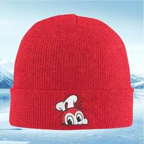 New Chef Bee Logo Cheerful Head Unisex Women Unisex Knitted Hat Beanie Pullover Cap Winter Thermal Warm Christmas Outdoor Cycling H