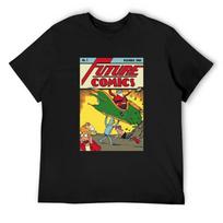 Future Comics T-Shirt Custom T Shirt Topping Customs Tshirts for Men S įvairiaspalvis
