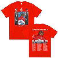 Pop Rock MGK Machine Gun Kelly Lost American Tour 2026 T Shirts Unisex Women Harajuku Hip Hop Punk T-shirt Summer Tops Loose Tshirt 4XL
