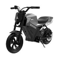 APTUM ADN250 Vaikams Elektrinis Variklis 21.6V4Ah Baterija 250W Variklis 12.5 Colio Padangos 16 km/h Greitis 64KG Maksimali Apkrova Lauko Žaidimų E-Dviratis Vaikams pilka