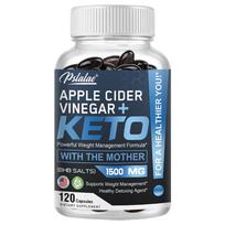 ACV + KETO Capsules - Weight Loss,Fat Burner,Detox,Appetite Control,Carb Blocker 120