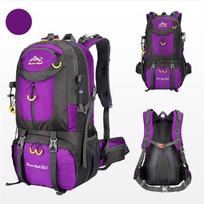 50L Hiking Backpack, 45+5L Lightweight Camping Backpack with Multiple Compartments