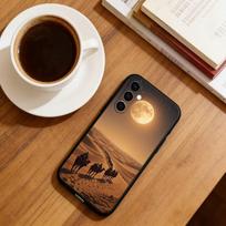 Sahara Desert Phone Case For Samsung Galaxy A73,A72,A71,A70,A53,A52,A51,Soft Silicone Black Cover Samsung a12