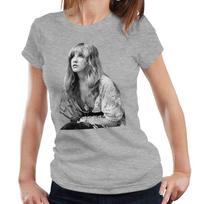 Stevie Nicks Tshirt Portrait Young Semi Fitted Ladies Retro Vintage 3XL
