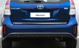 Toyota Prius Plus - Chromuota Juosta Ant Bagažinės Dangčio