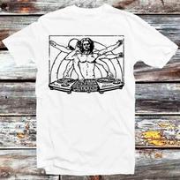DJ DaVinci Weird Graphic Record Funny 80s T Shirt Mens Womens Tees Top B537 3XL
