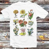 Flowers Sunflower Rose Tulip T Shirt Mens Womens Tees Top B678 L