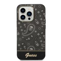 Etui Guess Bandana Paisley Do Iphone 14 Pro, Czarne