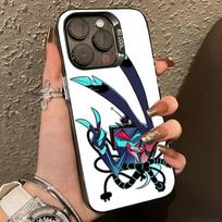 V-Vox H-Hazbin H-Hotel   Phone Case For iPhone 17,16,15,14,13,12,11 Plus,Pro Max,XS,Colorful Silver Phone case Funda Cover iPhone14ProMax