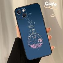 Science Chemistry Caffeine Phone Case For iPhone  XR X XS Max Plus 12 13 Mini 11 12 13 14 15 16 Pro Max Cover iPhone 15Pro MAX