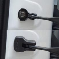 Atsparus vandeniui, nerūdijantis automobilio durų ribotuvas, dangtelis, lipdukas, skirtas Mazda 3 6 CX5 CX7 CX30 CX9 BM BK interjero aksesuarams One Size