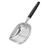 Cat Litter Spatula, A Magic Tool for Cleaning Cat Poop, Small Fine-hole Metal Large Spoon, Tofu Litter, Bentonite Cat Litter Spatula Aluminum alloy