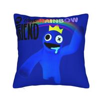 Rainbowes Friend Printing Pillowcase Cushion Cover  Throw Pillow Cover New Style Seater Decorations Square Multi-Size 12x12in 30X30cm