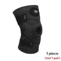 Durable And Safe Hinged Knee Brace - Relieves Acl Mclmeniscus Teararthritis Tendon Pain Open Patella Design With Dual Metal Side Stabilizers L