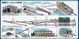 TOMIX N Gauge Engine Depot Rail Set 91036 Model (Railway Supplies)