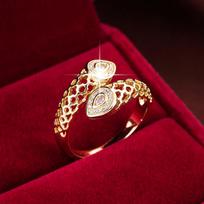 Elegant Geometric Teardrop Ring for Women: Stylish, Light Luxury, and Versatile Index Finger Accessory One Size auksas