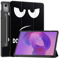 Planšetinio kompiuterio dėklas, skirtas Lenovo Idea Tab Plus 12.1, trijų dalių planšetinio kompiuterio dėklas su stovu, daugiafunkcis folio tipo dangtelis juoda