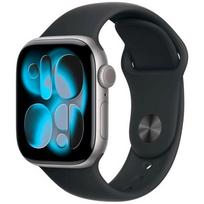 Apple Watch Series 11 (2025) GPS 42mm Space Gray Alu Case, Black Sport Band M/L EU MEQX4 | MEQX4LWA | 195950460759
