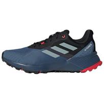 Adidas Terrex Soulstride RAIN.RDY Men Low Top Trail Running Shoes Blue Black Red IH3880 40.5 mėlyna