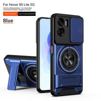 For Honor 90 Lite Case Honor 90 Lite Cover 90LITE Phone Case Magsafe Magnetic Fold Holder Military Armor Camera Protection Cover Honor 90 Lite