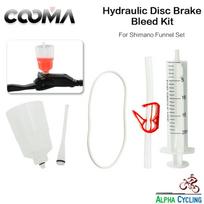 Bicycle Hydraulic Brake Bleed Kit for SHIMANO MTB Road Brake System, Mineral Oil, Funnel Set Basic Kit Shimano V0.5