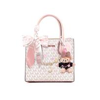 MICHAEL KORS handbag [Customized Bags] Series Literary, Elegant, Sweet and Cute Tote Bags, Tote Purple Mist Sleep Basic Package (Pack + Dust Bag) violetinė