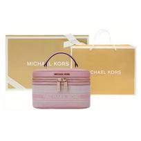 MICHAEL KORS handbag Jet Set Item Gold Metal Hardware Faux Leather Shoulder Crossbody Gift package (basic package + original box + original handbag) auksas