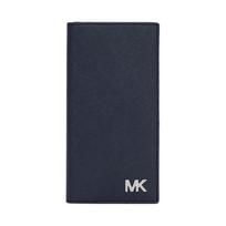 MICHAEL KORS COOPER Brand Classic Logo Cowhide Wallet Large Men's Navy Blue mėlyna